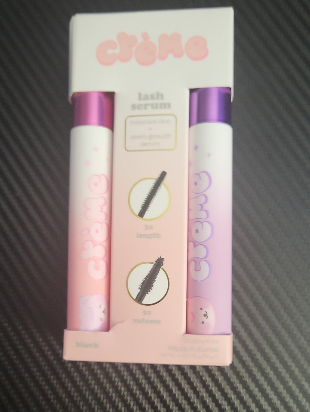 Lash Mascara‎ Serum Duo in Black